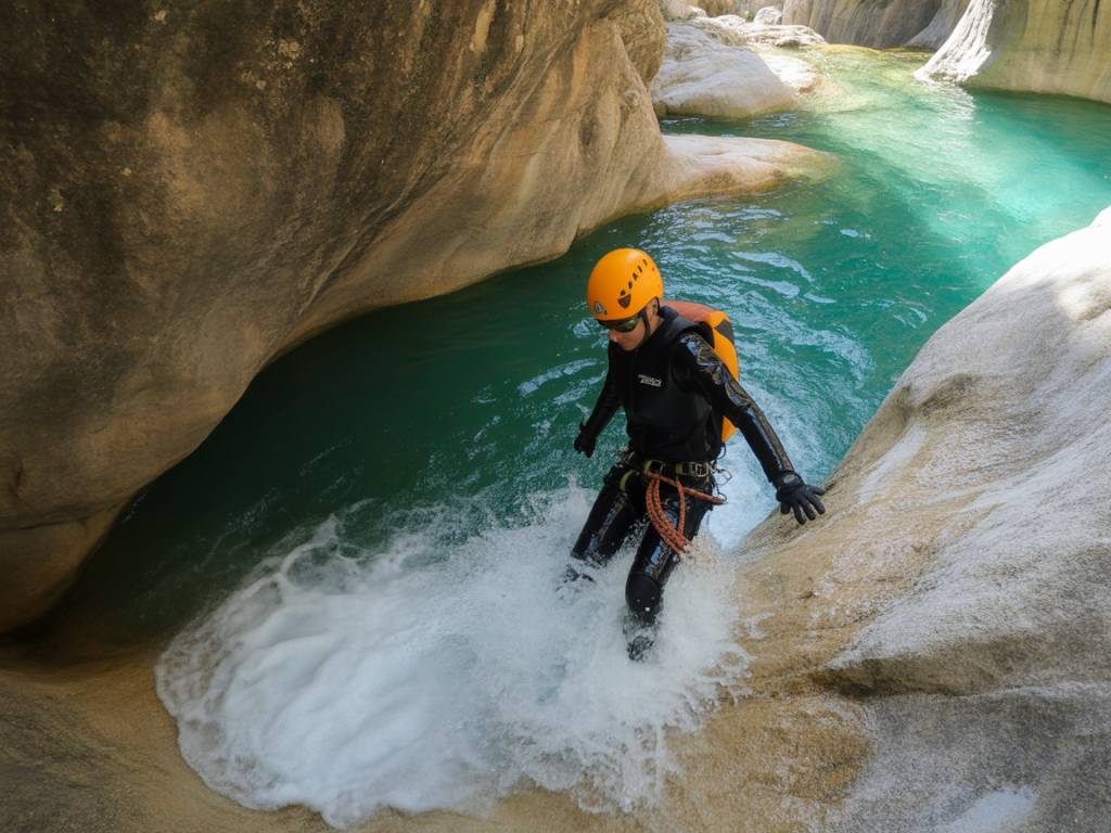 Canyoning Sardaigne : gorges sauvages et sensations fortes