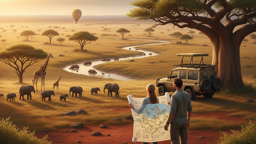 Voyage sur mesure en tanzanie : les avantages d’un itinéraire personnalisé