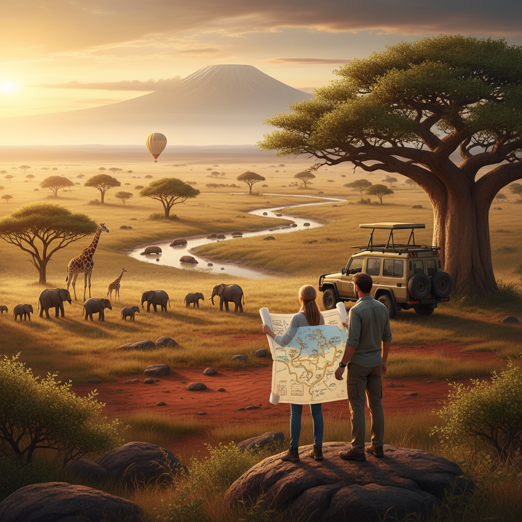 Voyage sur mesure en tanzanie : les avantages d’un itinéraire personnalisé