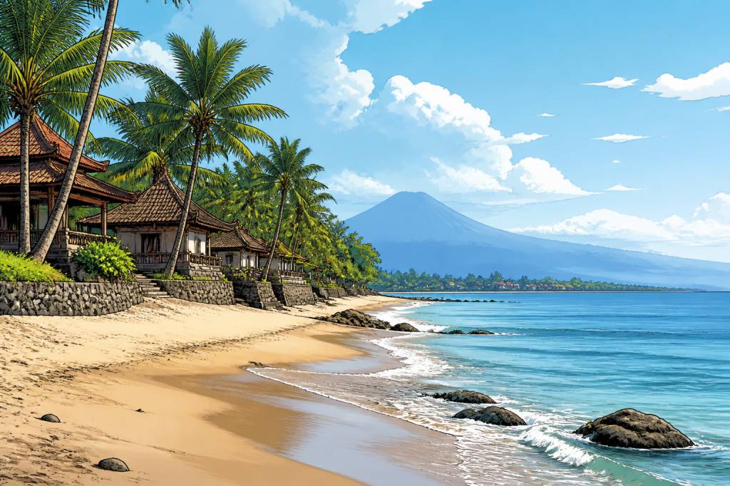 Candidasa beach bali : que voir et que faire dans ce coin paisible de Bali