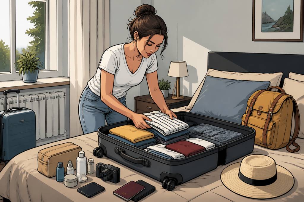 A ne pas oublier dans sa valise : la checklist voyage essentielle