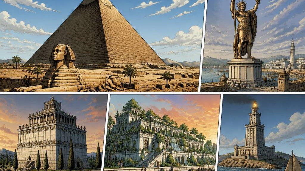 Anciennes merveilles du monde : ces sites mythiques à découvrir