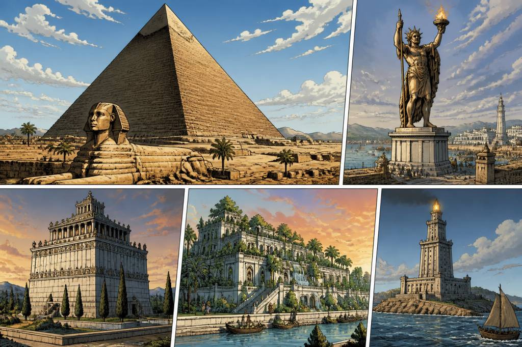 Anciennes merveilles du monde : ces sites mythiques à découvrir