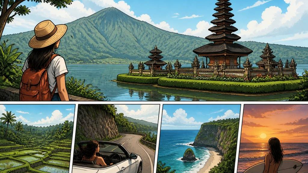 Bali route : itinéraire complet pour découvrir l’île des dieux
