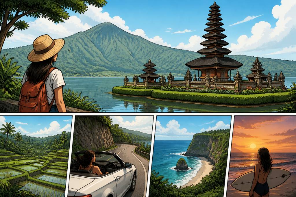 Bali route : itinéraire complet pour découvrir l’île des dieux