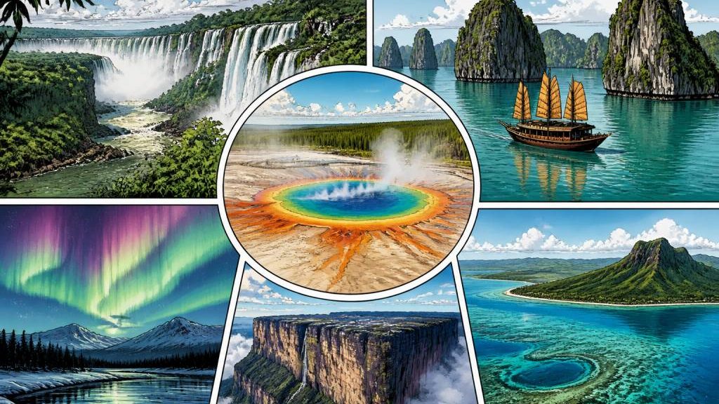 7 merveilles du monde naturelles à découvrir absolument