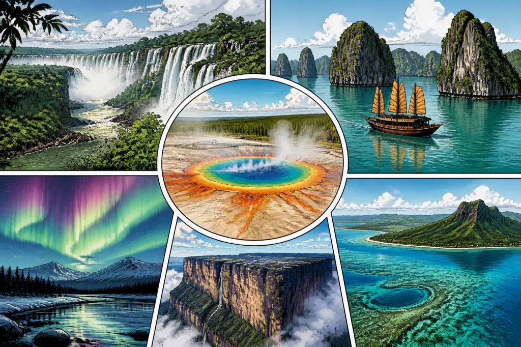 7 merveilles du monde naturelles à découvrir absolument
