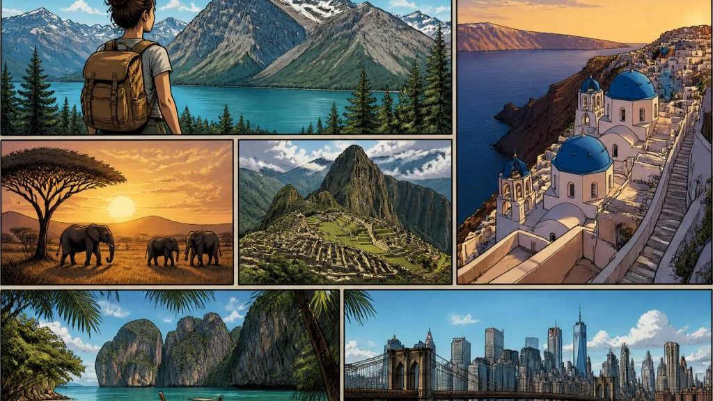 Beau texte voyage : les plus belles destinations à découvrir aux quatre coins du monde
