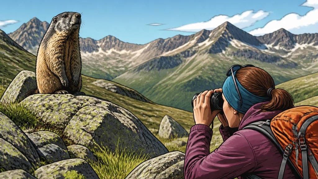 Marmotte montagne : où observer les marmottes dans les plus beaux massifs de France