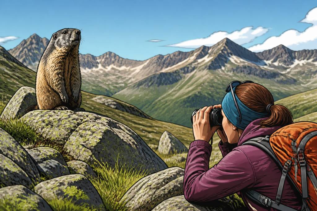 Marmotte montagne : où observer les marmottes dans les plus beaux massifs de France