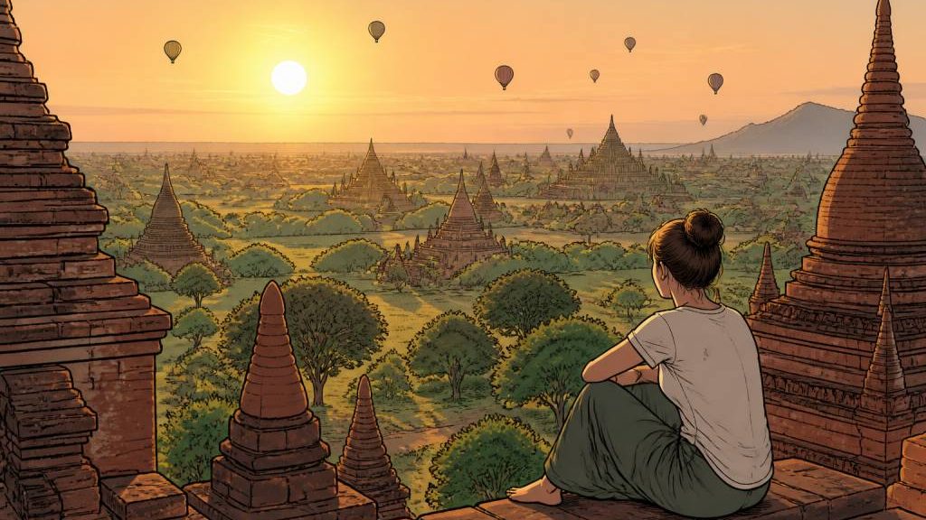 Bagan Myanmar temple : les plus beaux temples à découvrir en voyage