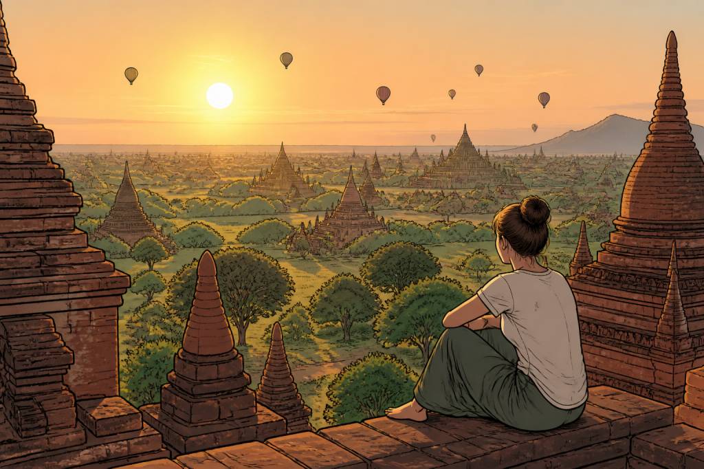 Bagan Myanmar temple : les plus beaux temples à découvrir en voyage