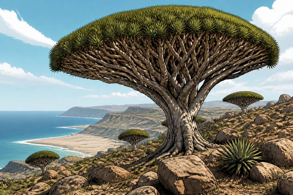Arbre yemen : à la découverte de l’emblématique dragonnier de Socotra