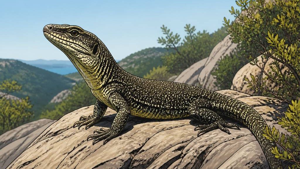 Gros lézard du sud de la France : où l’observer et comment le reconnaître