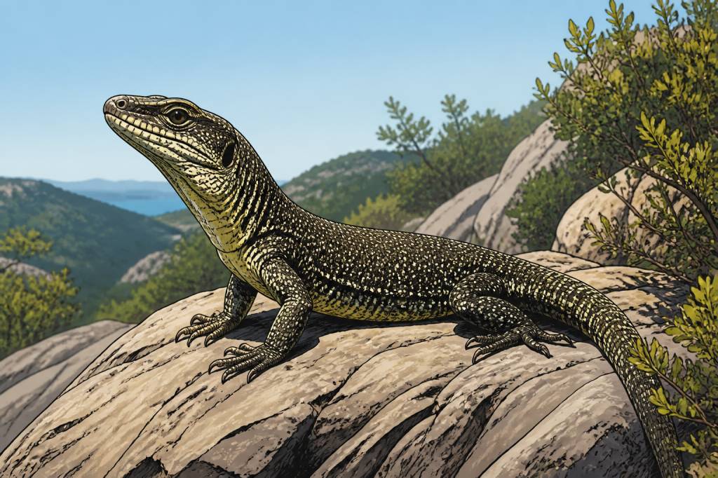 Gros lézard du sud de la France : où l’observer et comment le reconnaître