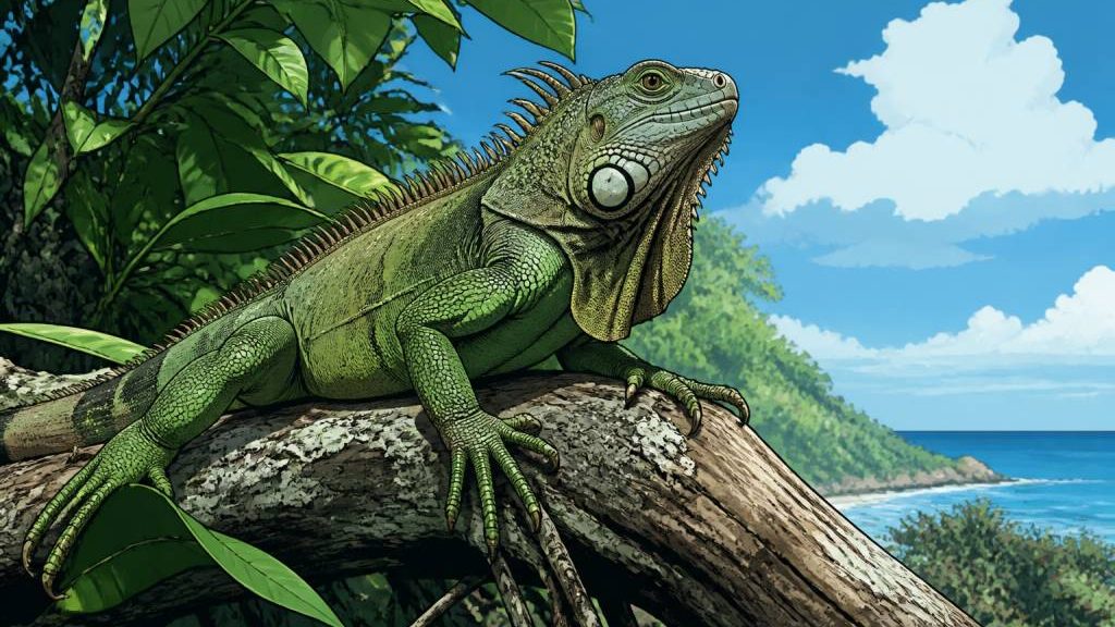 Iguane Guadeloupe : où l’observer et découvrir son habitat naturel