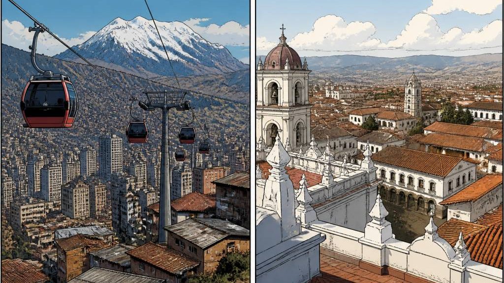 Capitale de la Bolivie : La Paz ou Sucre, quelle ville choisir ?