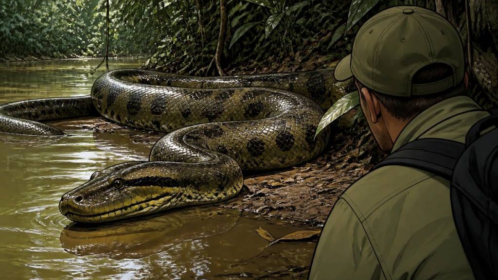 Anaconda en Guyane : où l’observer et que savoir sur ce serpent fascinant
