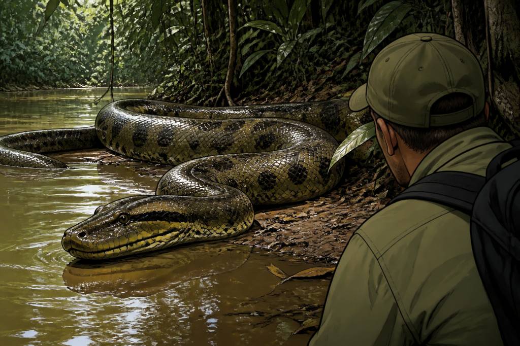 Anaconda en Guyane : où l’observer et que savoir sur ce serpent fascinant