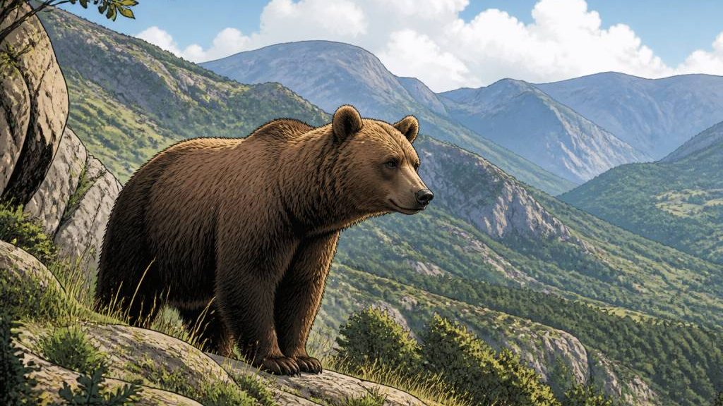 Ourse en France : où l’observer dans son habitat naturel ?