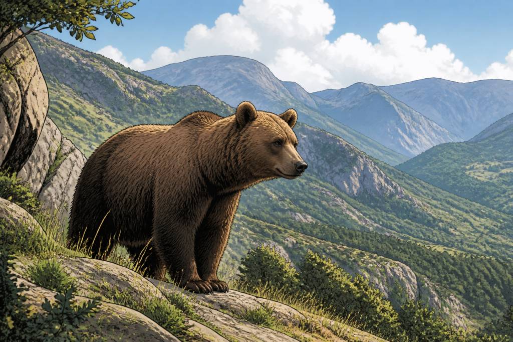 Ourse en France : où l’observer dans son habitat naturel ?