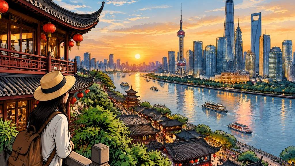 Chine paysage ville : les plus beaux décors urbains à découvrir en voyage