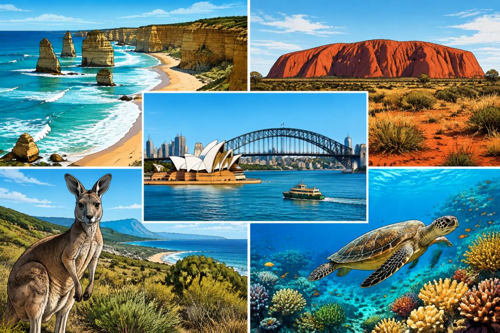 Australie paysages : les plus beaux endroits à découvrir ce voyage