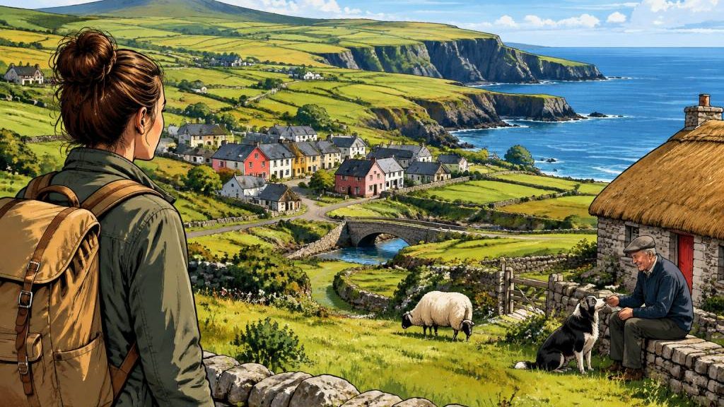 Découvrir la campagne irlandaise : paysages, villages et expériences authentiques