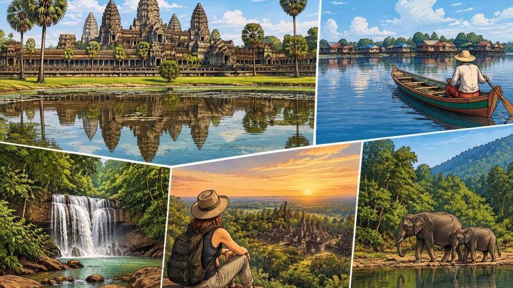 Cambodge paysage : les plus beaux sites naturels à découvrir au fil d’un itinéraire de voyage