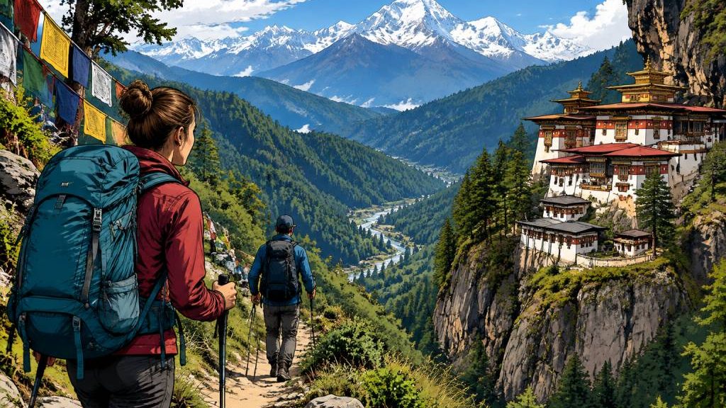 Bhoutan trek : les plus beaux itinéraires pour une aventure inoubliable
