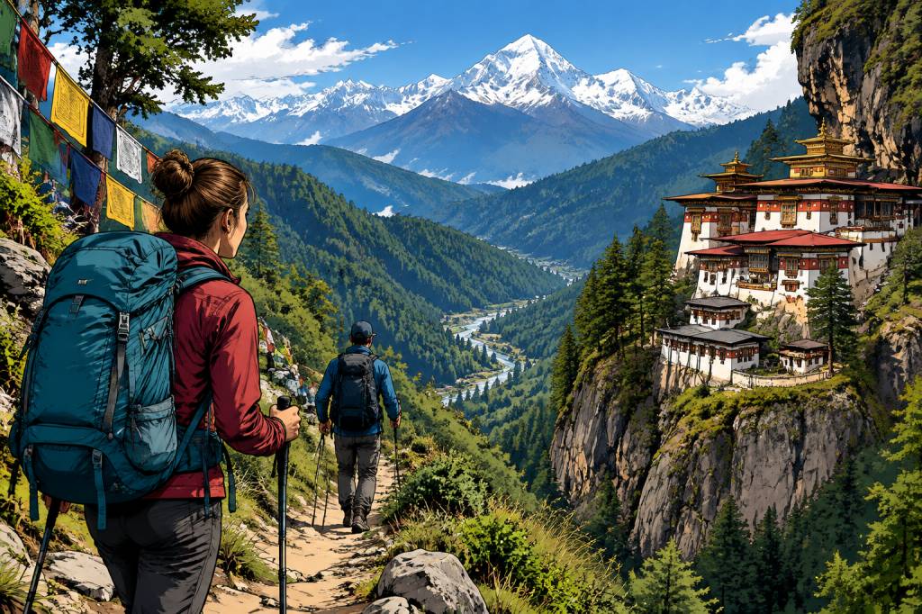 Bhoutan trek : les plus beaux itinéraires pour une aventure inoubliable