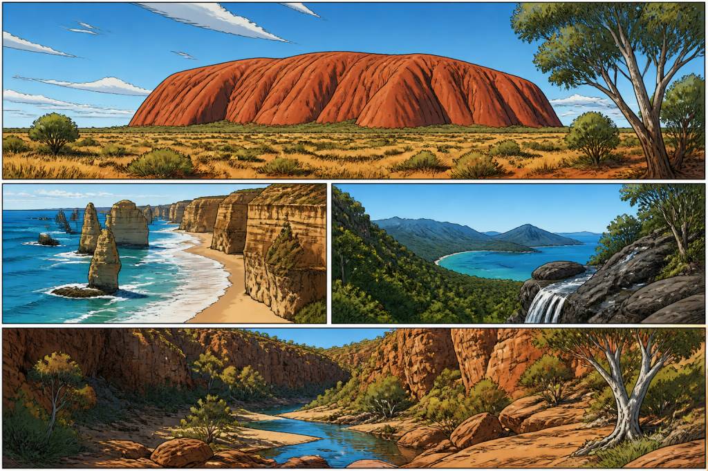 Australie paysage : les plus beaux panoramas à découvrir lors de votre voyage