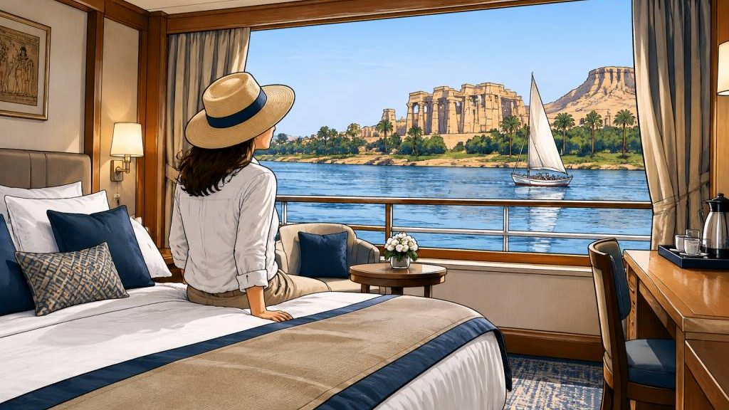 Bateau croisiere nil interieur : tout savoir avant de partir