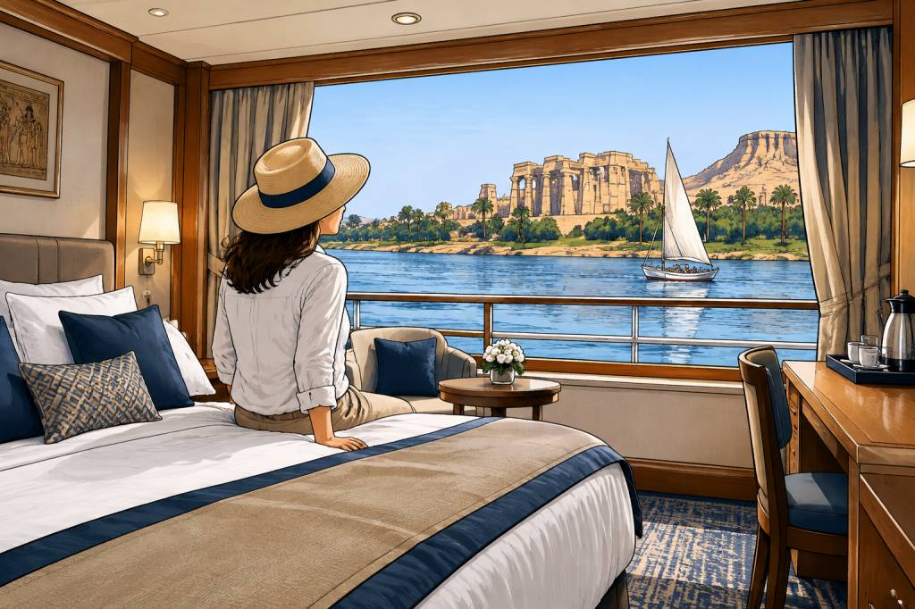 Bateau croisiere nil interieur : tout savoir avant de partir