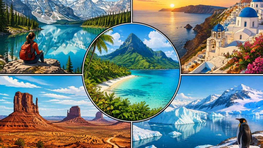Les plus beaux paysages du monde à découvrir aux quatre coins de la planète