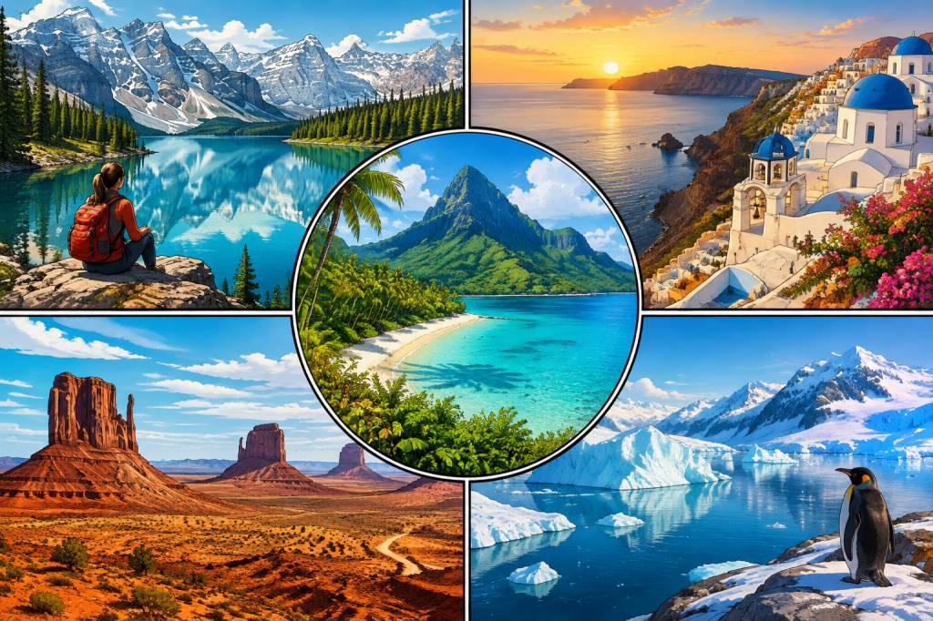 Les plus beaux paysages du monde à découvrir aux quatre coins de la planète