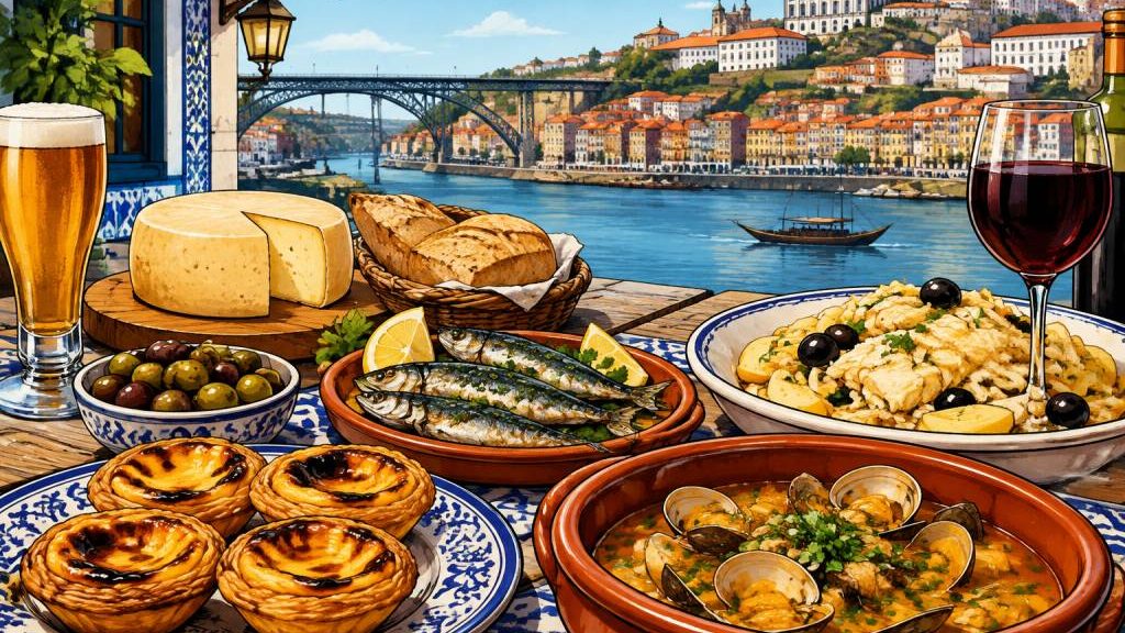 Aliment portugais : les spécialités incontournables à découvrir au Portugal