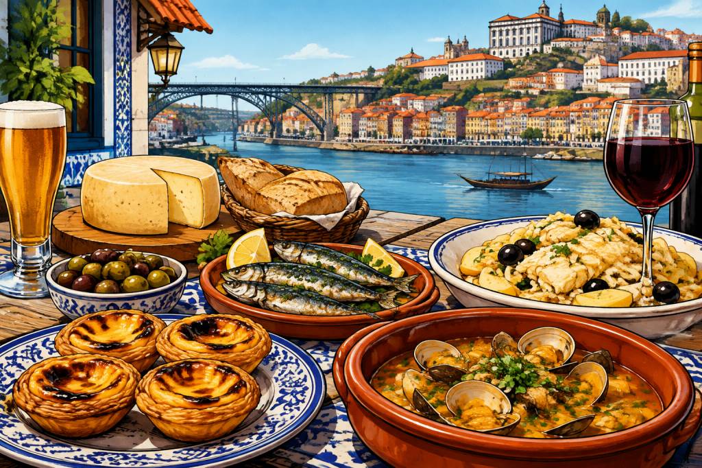 Aliment portugais : les spécialités incontournables à découvrir au Portugal