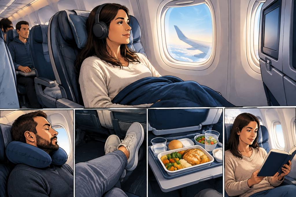 Avion passagers : comment voyager confortablement lors d’un long trajet ?