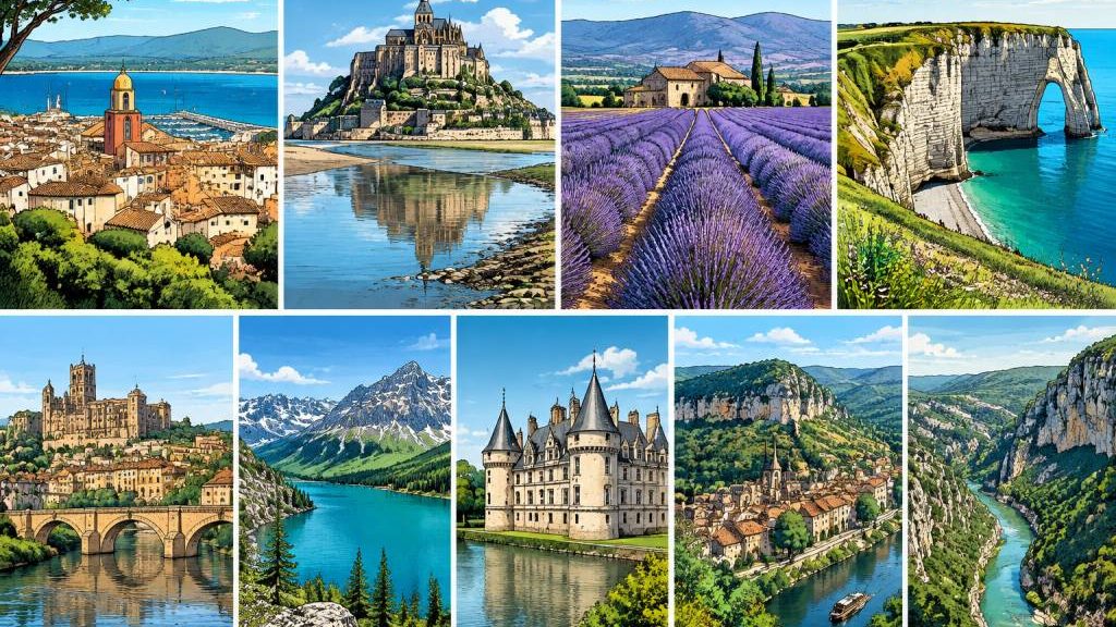 10 beaux endroits en France à découvrir absolument