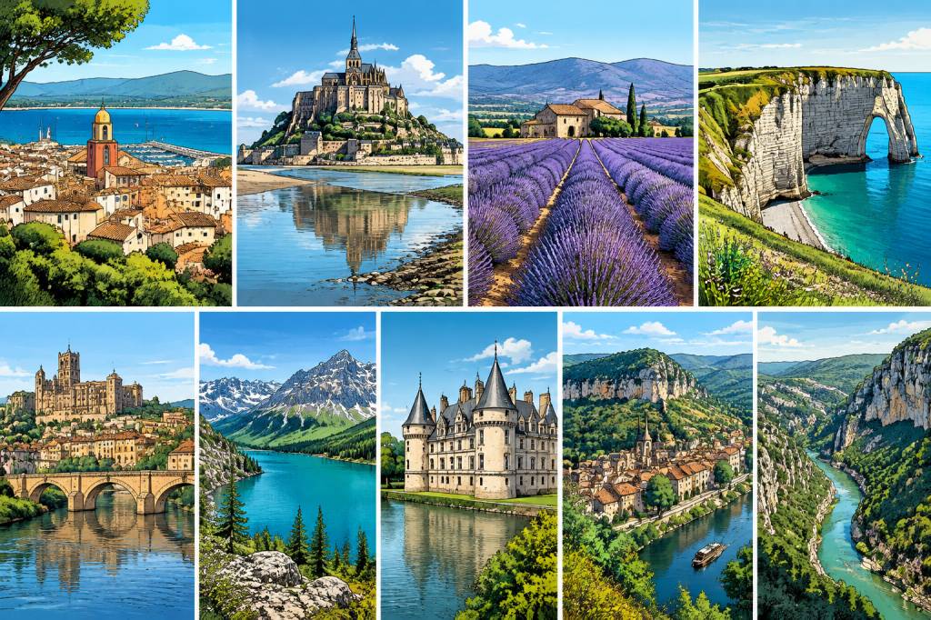 10 beaux endroits en France à découvrir absolument