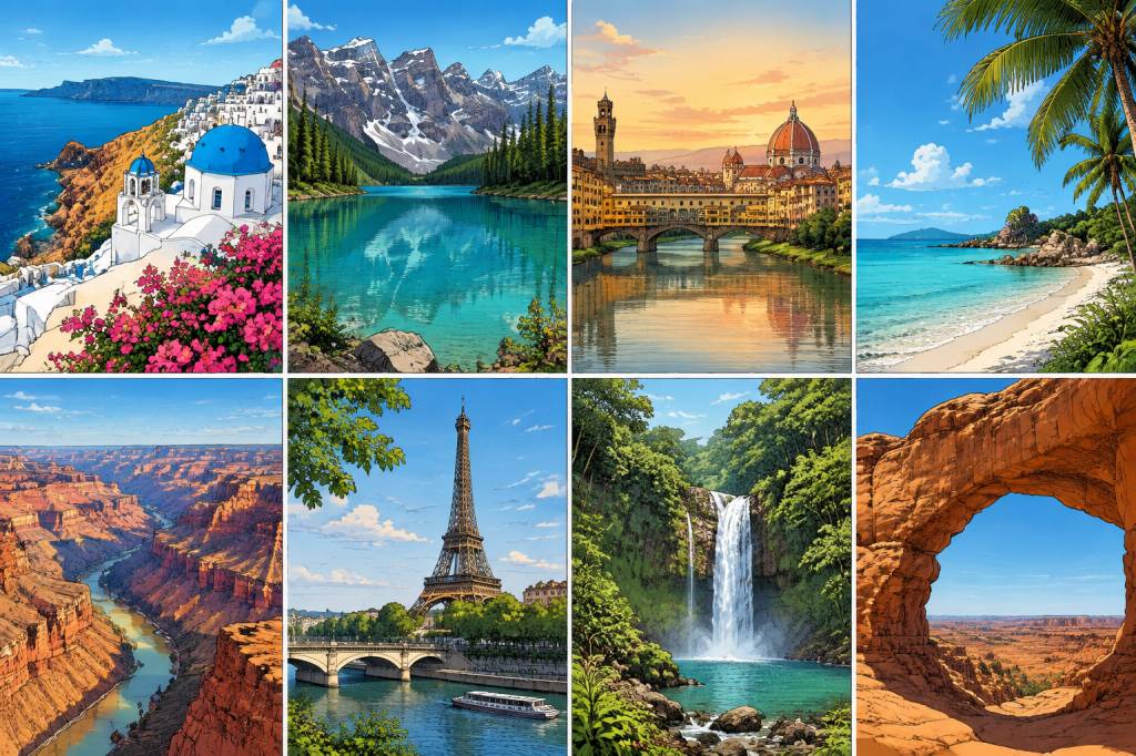 Beau endroit : 10 lieux magnifiques à découvrir lors de vos voyages