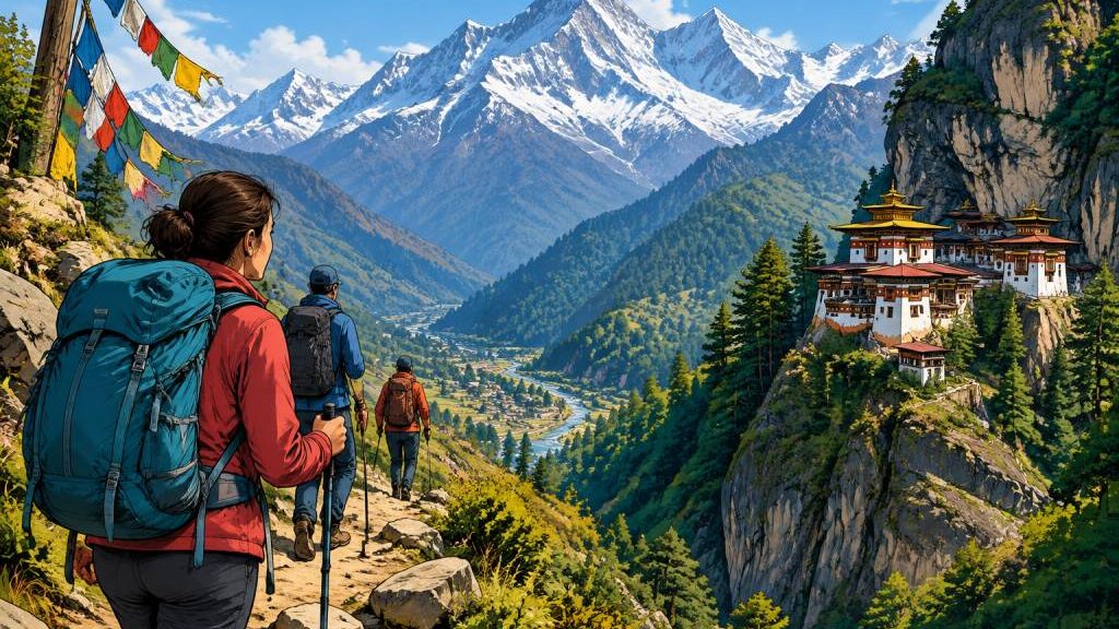 Bhoutan trekking : les plus beaux itinéraires pour explorer l’Himalaya