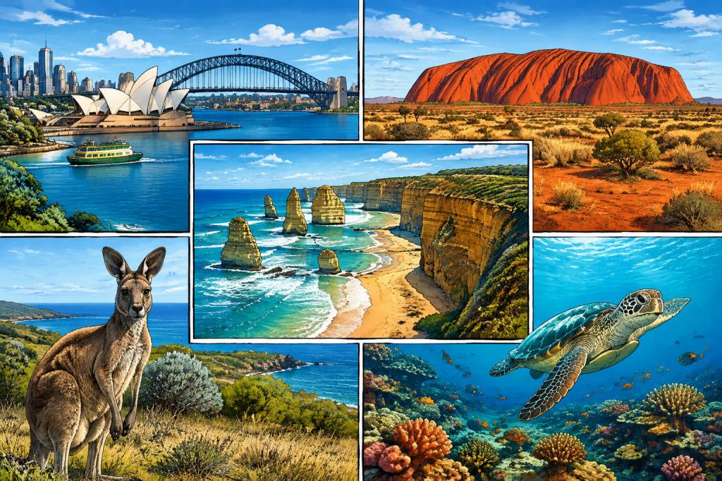 Australie : photos des plus beaux paysages à découvrir
