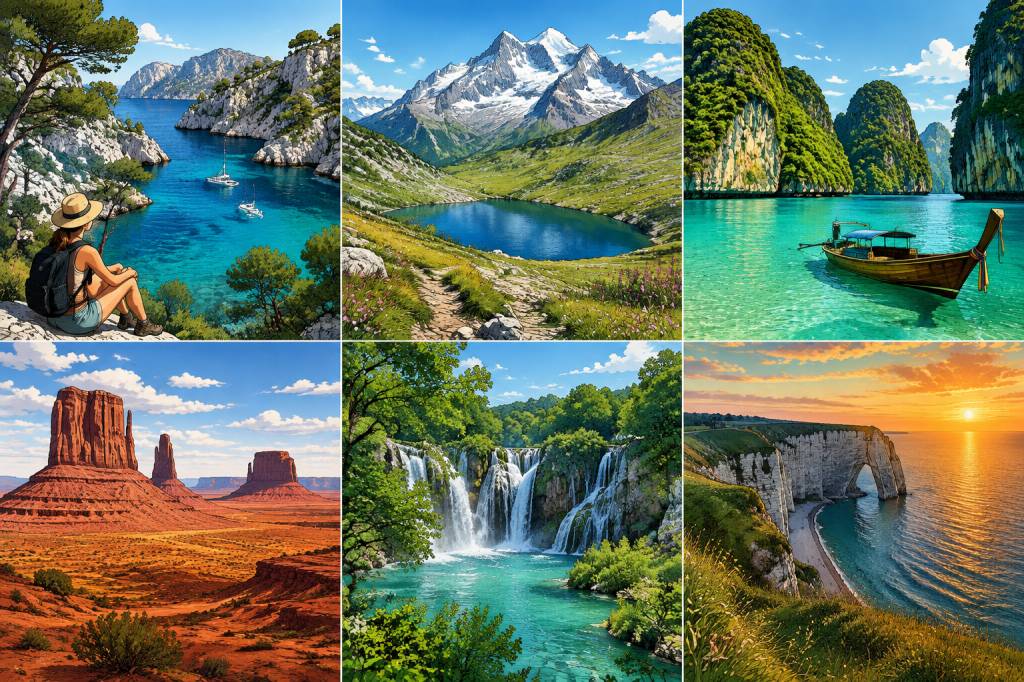 Les plus beaux paysages naturels à découvrir en France et dans le monde