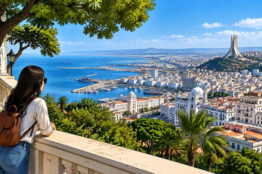 Alger paysage : les plus beaux panoramas de la capitale algérienne