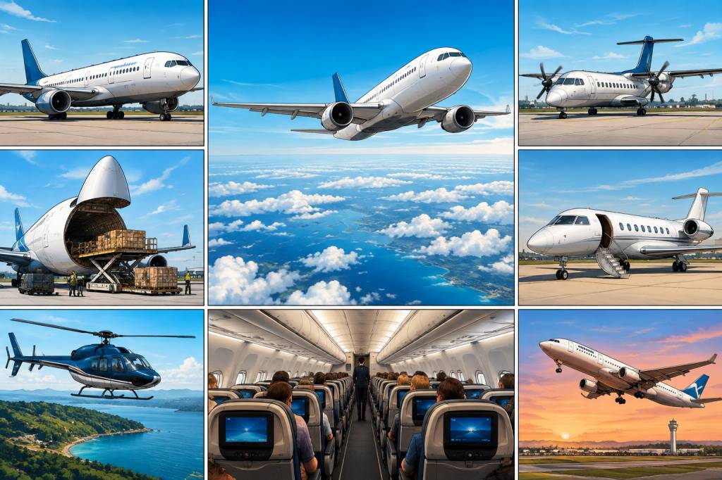 Types d’avions : découvrez les différents modèles qui vous emmènent à l’autre bout du monde