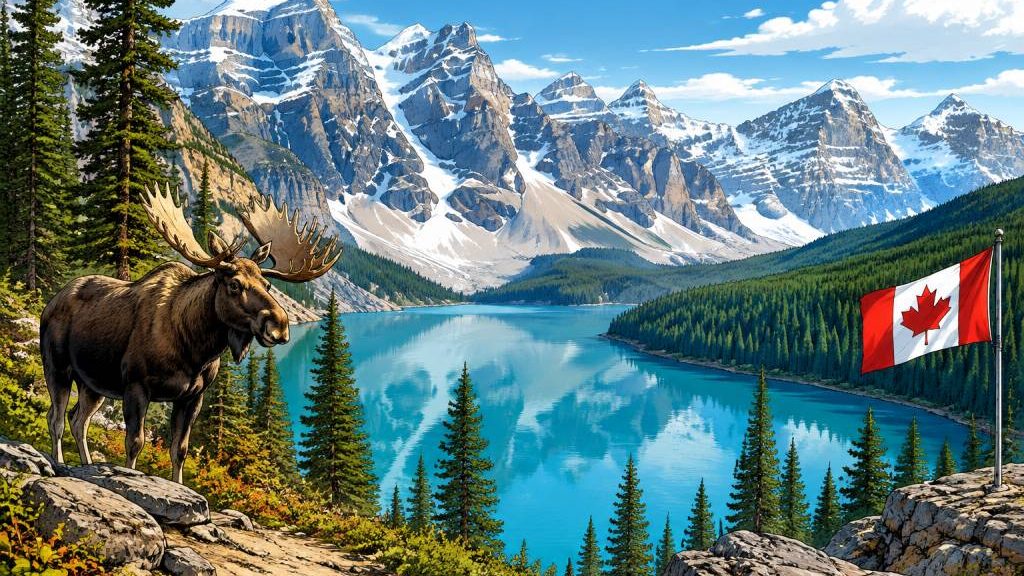 Canada landscape : les paysages grandioses du Canada
