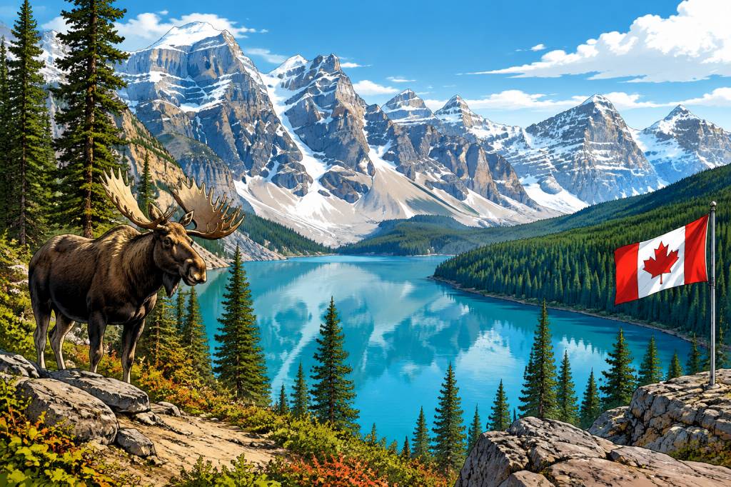 Canada landscape : les paysages grandioses du Canada
